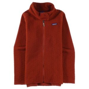 Patagonia Diamond Capra Orange Fleece Jacket
